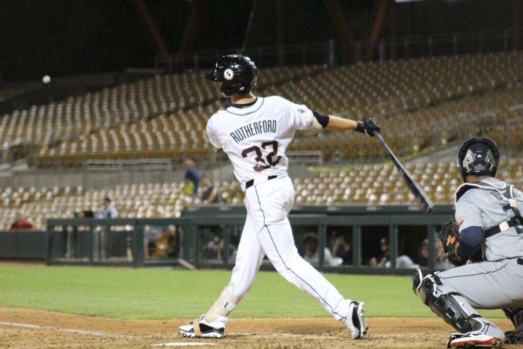 Blake Rutherford Call Up Tending to the Farm: Blake Rutherford shows off his power